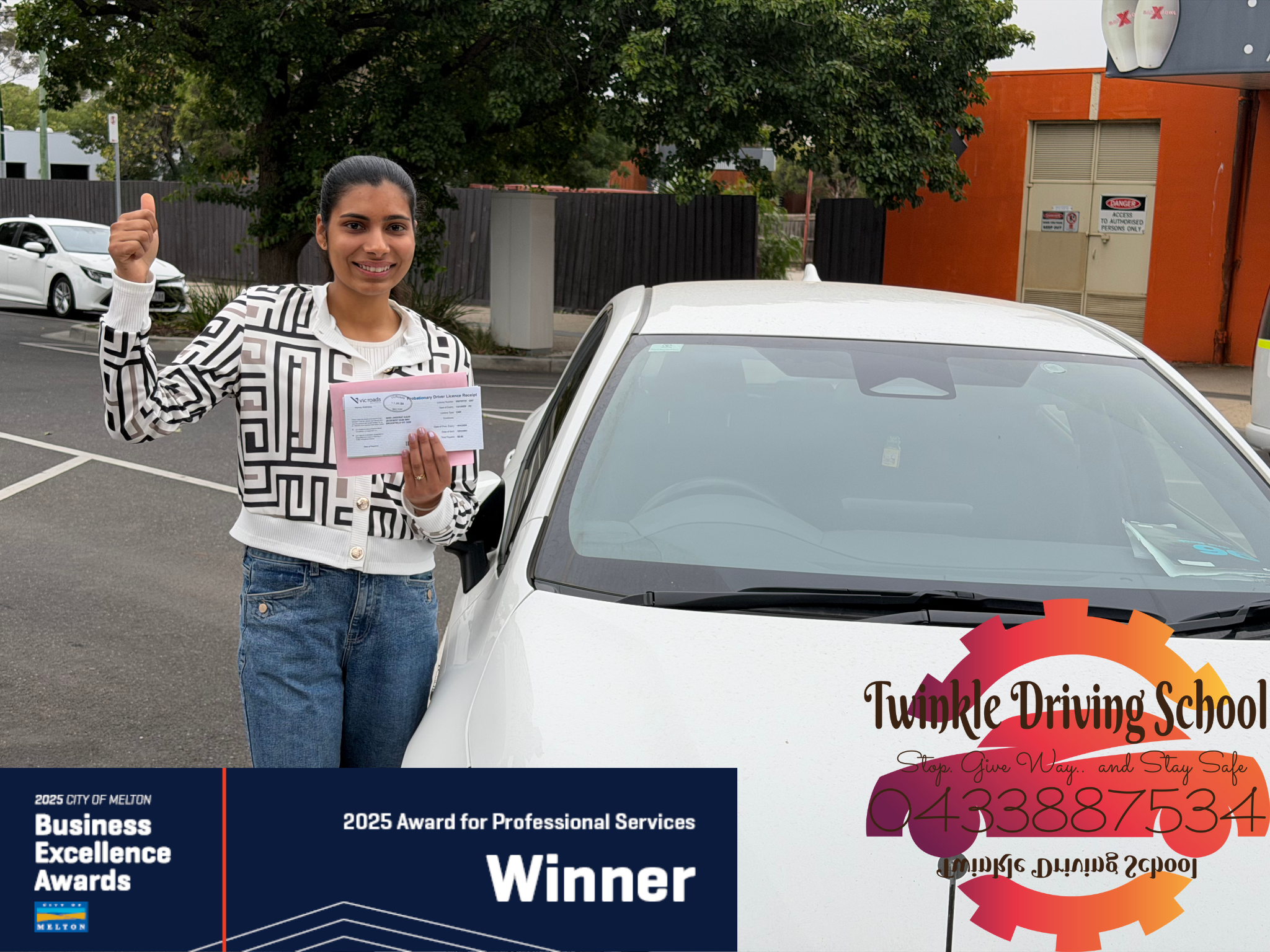 Driving test success Twinkle Driving School